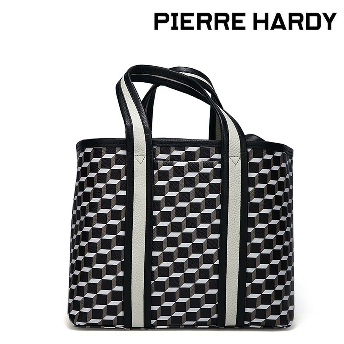  ピエール アルディ ミニアーチトートバッグ ブラック/ホワイト/ブラック PIERRE HARDY ppv05zfa25cvgcf