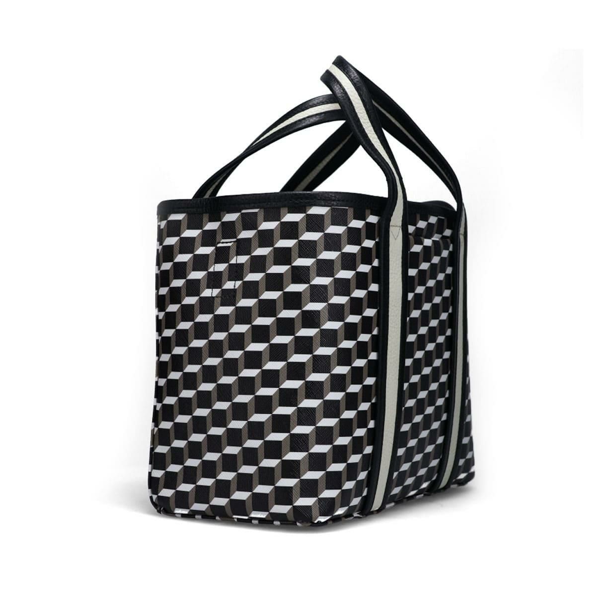  ピエール アルディ ミニアーチトートバッグ ブラック/ホワイト/ブラック PIERRE HARDY ppv05zfa25cvgcf