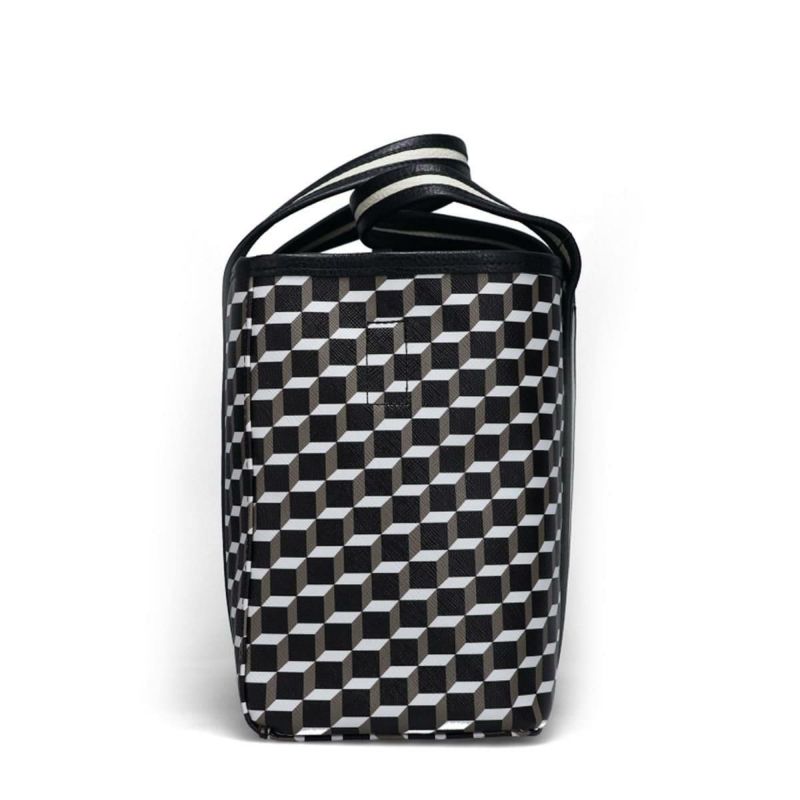  ピエール アルディ ミニアーチトートバッグ ブラック/ホワイト/ブラック PIERRE HARDY ppv05zfa25cvgcf