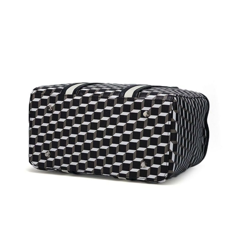  ピエール アルディ ミニアーチトートバッグ ブラック/ホワイト/ブラック PIERRE HARDY ppv05zfa25cvgcf