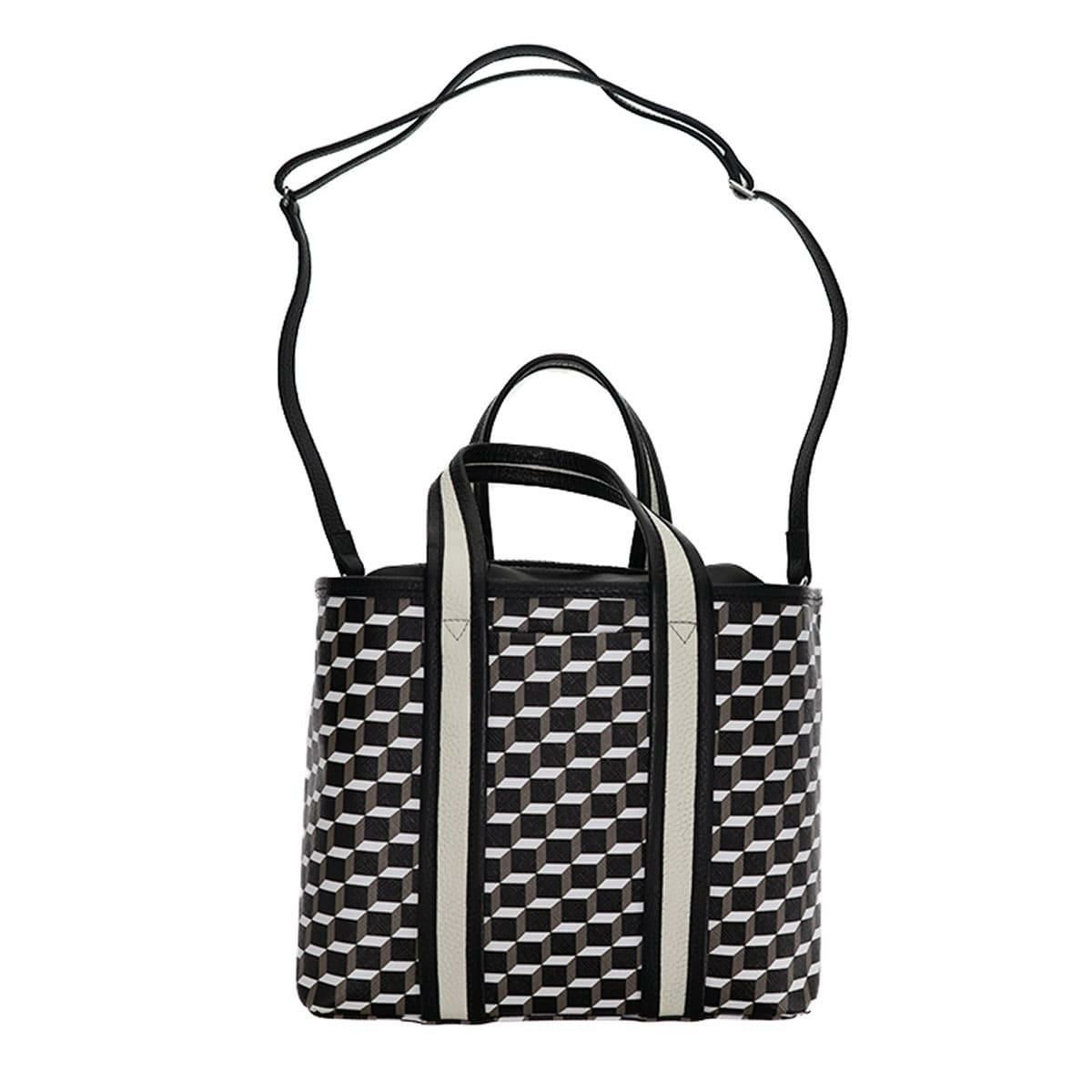  ピエール アルディ ミニアーチトートバッグ ブラック/ホワイト/ブラック PIERRE HARDY ppv05zfa25cvgcf