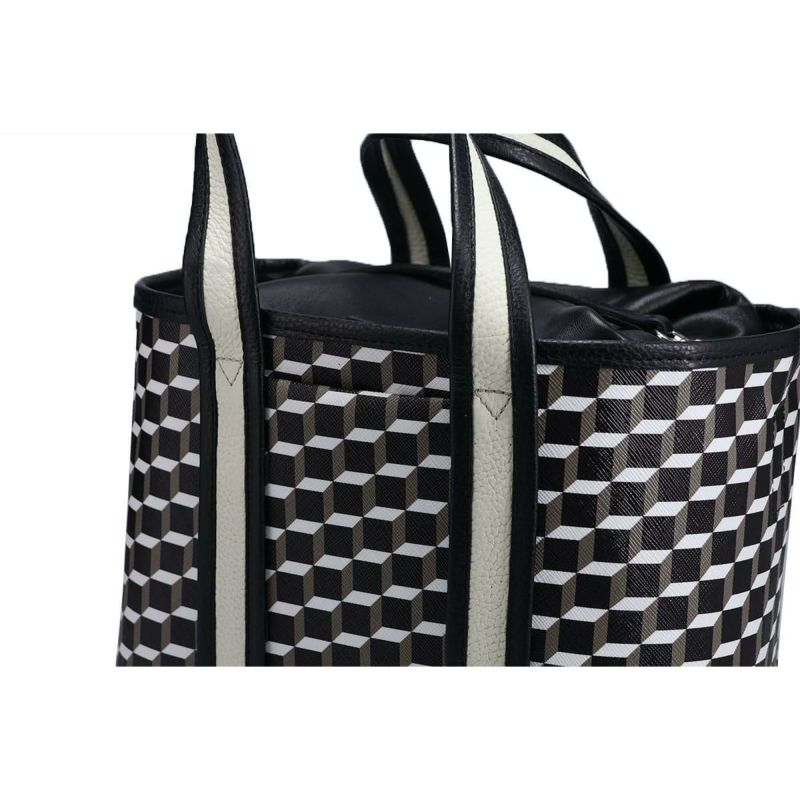  ピエール アルディ ミニアーチトートバッグ ブラック/ホワイト/ブラック PIERRE HARDY ppv05zfa25cvgcf