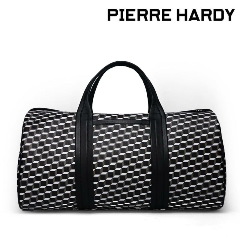 ピエール アルディ キャブトラベルバッグ ブラック/ホワイト/ブラック PIERRE HARDY padv07fa25cvccf