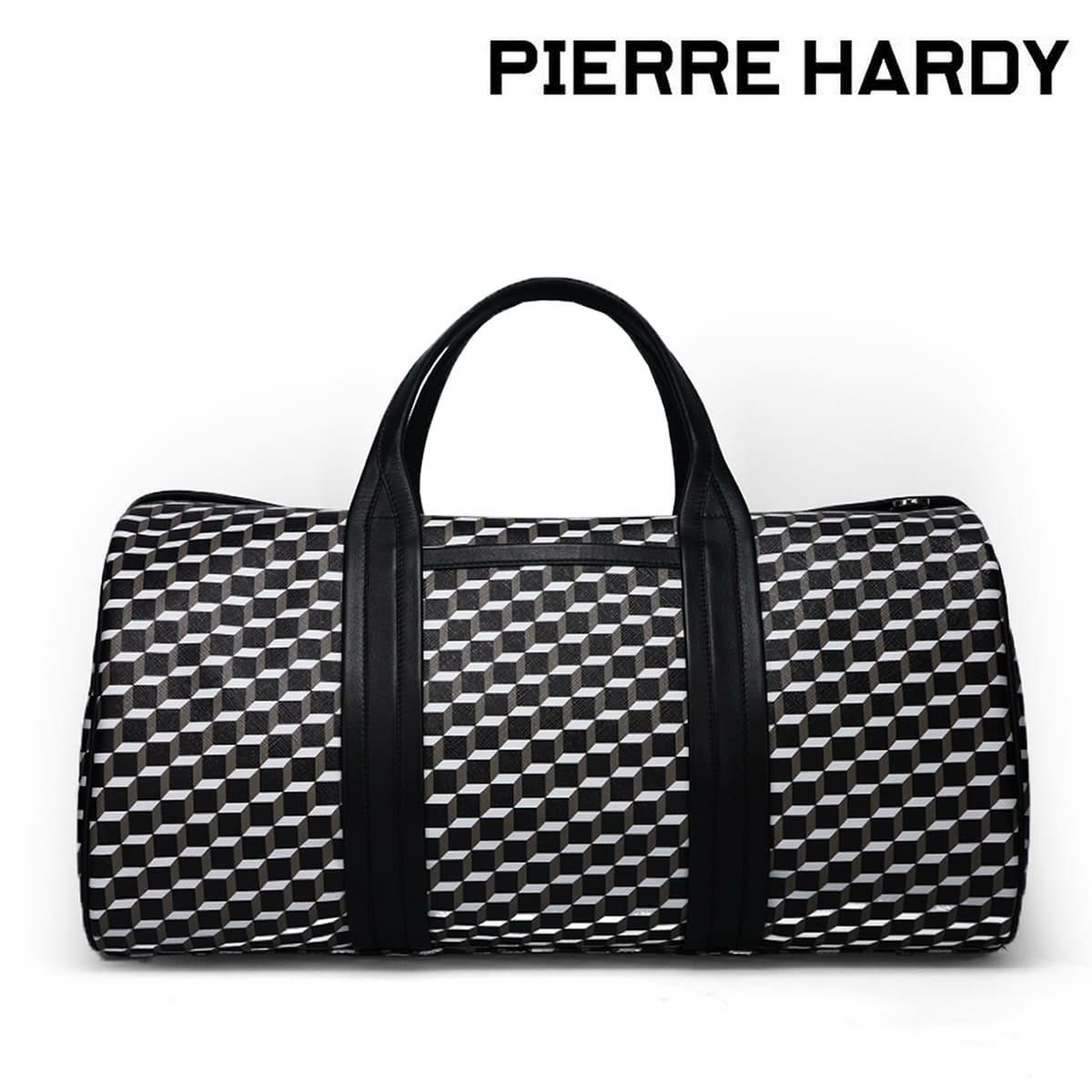 ピエール アルディ キャブトラベルバッグ ブラック/ホワイト/ブラック PIERRE HARDY padv07fa25cvccf