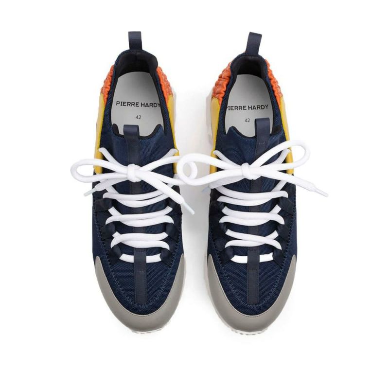 ピエール アルディ メンズ スニーカー トレックコメット ネイビー/マルチコ PIERRE HARDY lx01zfa25cfca