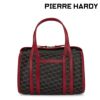 ピエール アルディ ミニキャブバッグ ブラック/ブラック/レッド ブラック/ホワイト/ブラック PIERRE HARDY adv06fa25cvccf