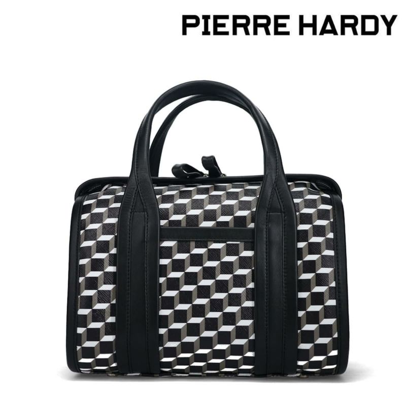 ピエール アルディ ミニキャブバッグ ブラック/ブラック/レッド ブラック/ホワイト/ブラック PIERRE HARDY adv06fa25cvccf