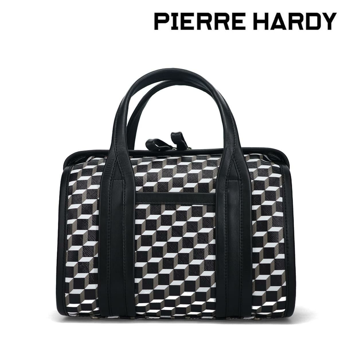 ピエール アルディ ミニキャブバッグ ブラック/ブラック/レッド ブラック/ホワイト/ブラック PIERRE HARDY adv06fa25cvccf