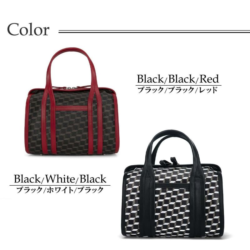 ピエール アルディ ミニキャブバッグ ブラック/ブラック/レッド ブラック/ホワイト/ブラック PIERRE HARDY adv06fa25cvccf
