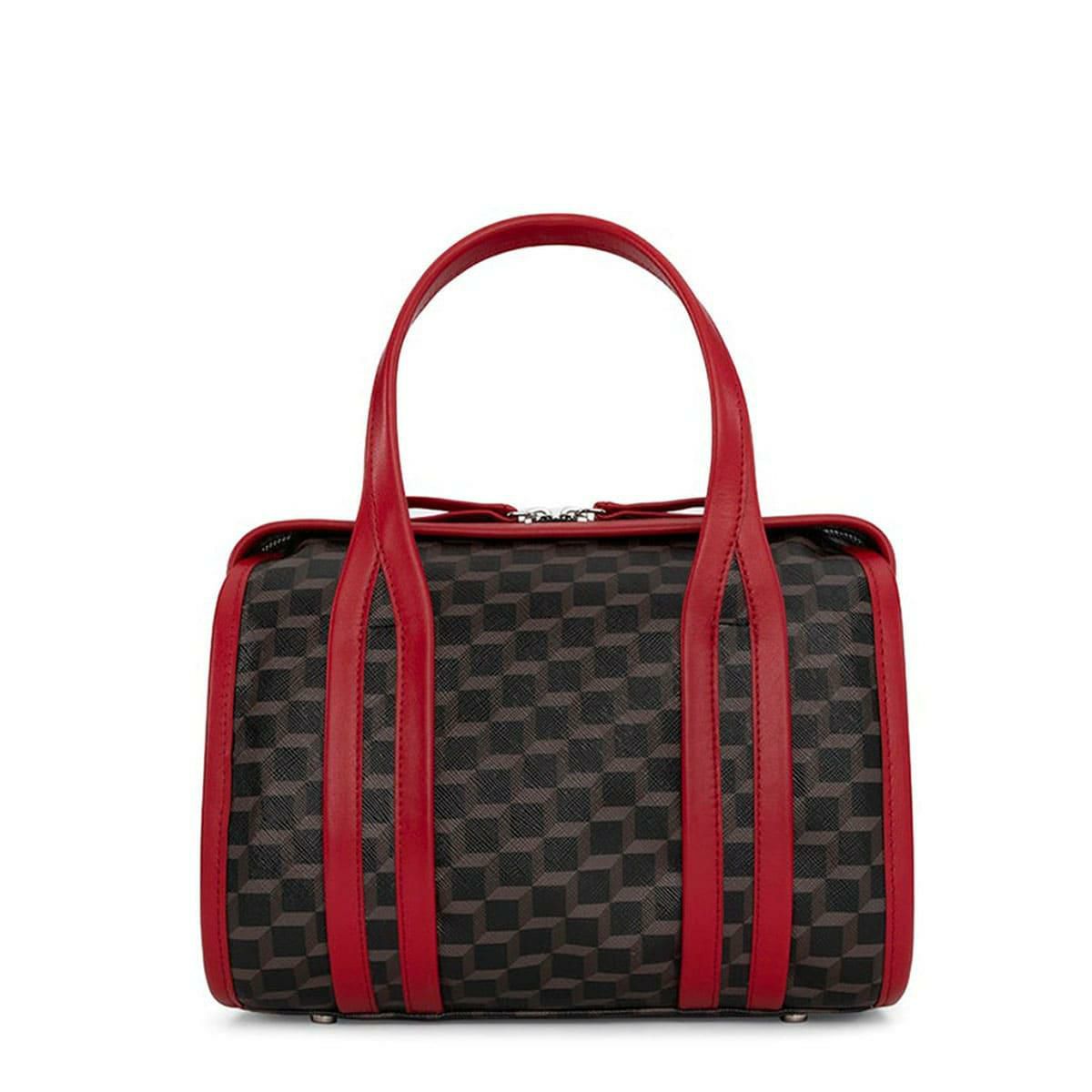 ピエール アルディ ミニキャブバッグ ブラック/ブラック/レッド ブラック/ホワイト/ブラック PIERRE HARDY adv06fa25cvccf