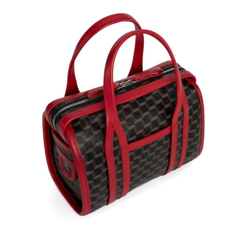 ピエール アルディ ミニキャブバッグ ブラック/ブラック/レッド ブラック/ホワイト/ブラック PIERRE HARDY adv06fa25cvccf