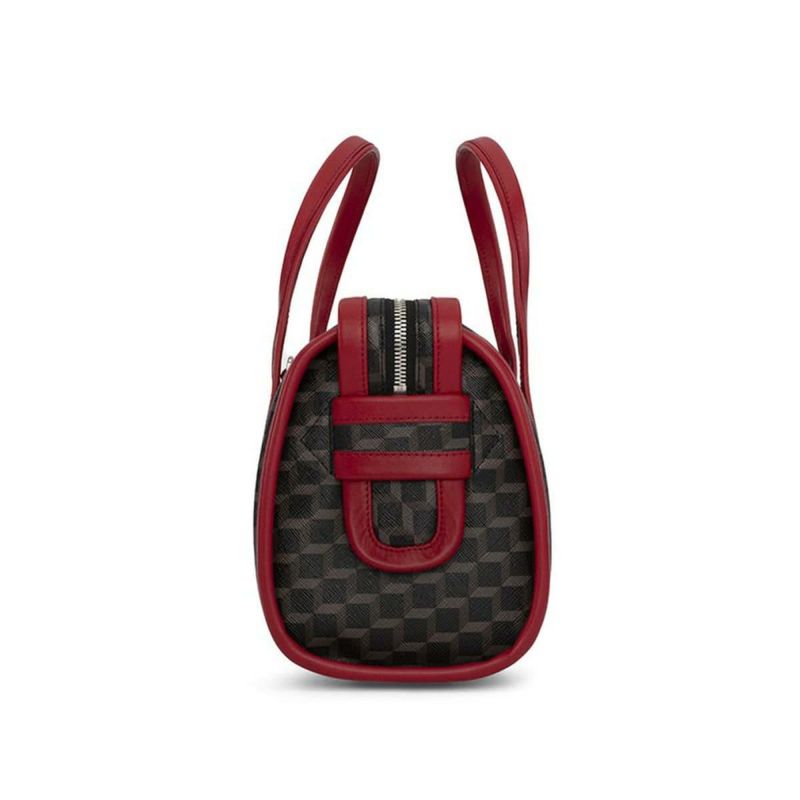 ピエール アルディ ミニキャブバッグ ブラック/ブラック/レッド ブラック/ホワイト/ブラック PIERRE HARDY adv06fa25cvccf