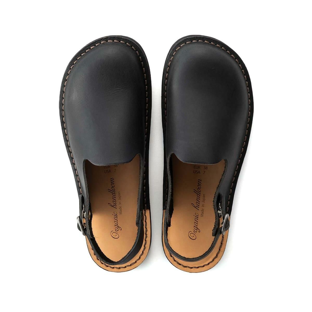 オーガニックハンドルーム メンズ カジュアルシューズ マイセン ブラック 国産(日本製) ORGANIC HANDLOOM oh007009