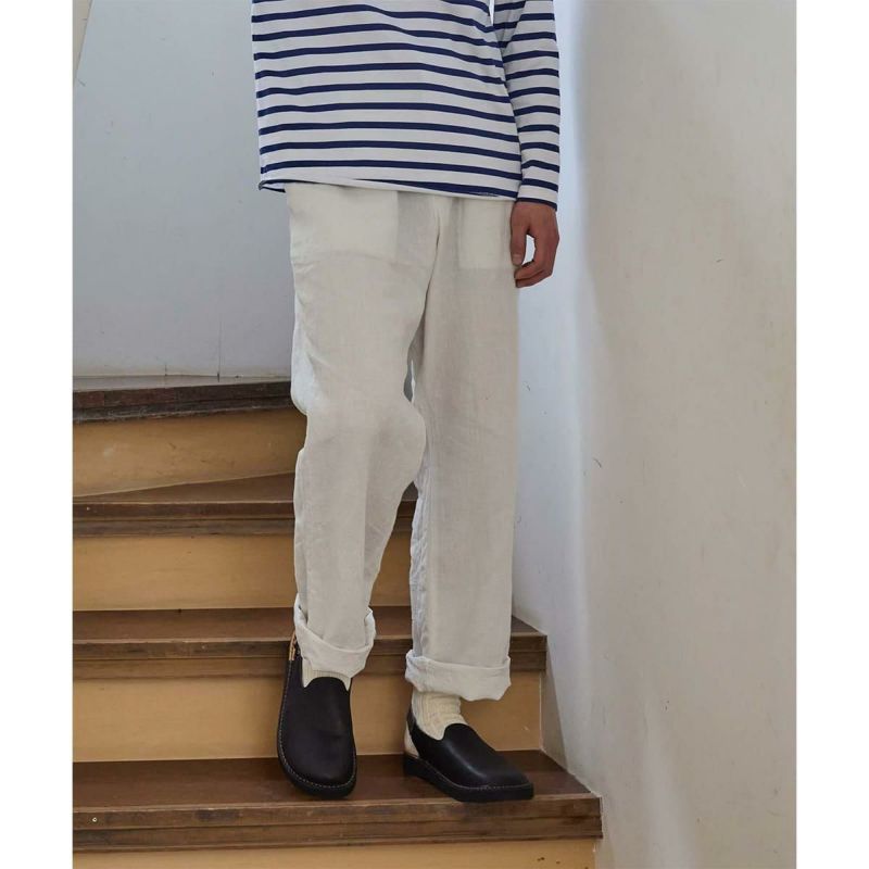 オーガニックハンドルーム メンズ カジュアルシューズ マイセン ブラック 国産(日本製) ORGANIC HANDLOOM oh007009