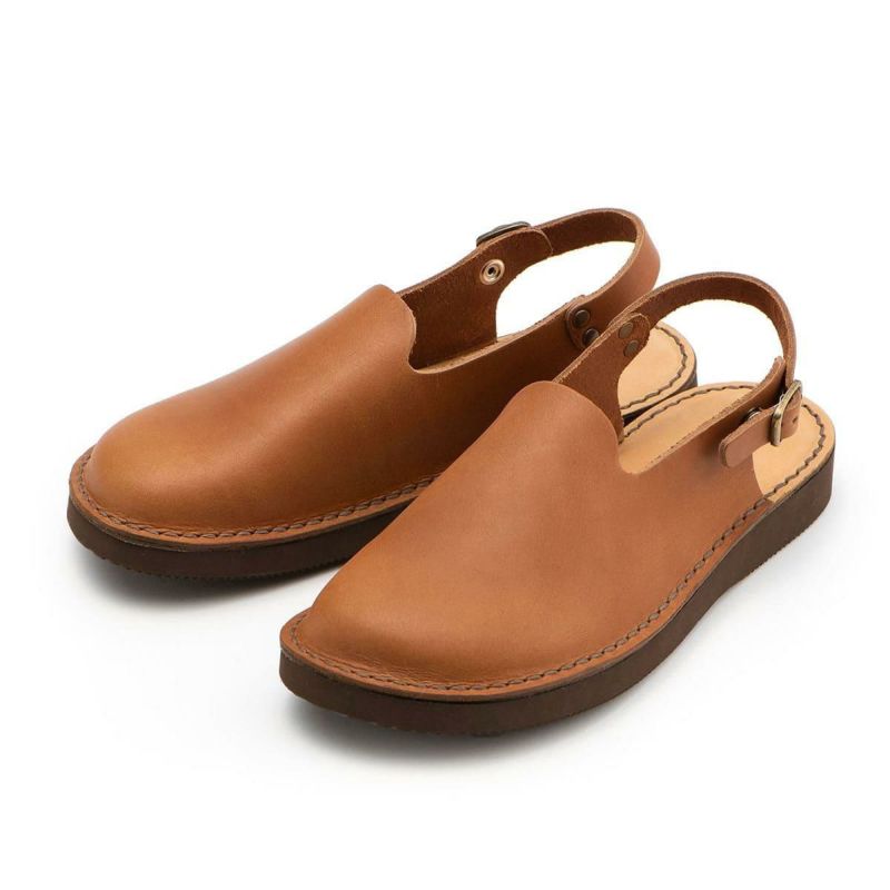 オーガニックハンドルーム メンズ カジュアルシューズ マイセン ブラウン 国産(日本製) ORGANIC HANDLOOM oh007200