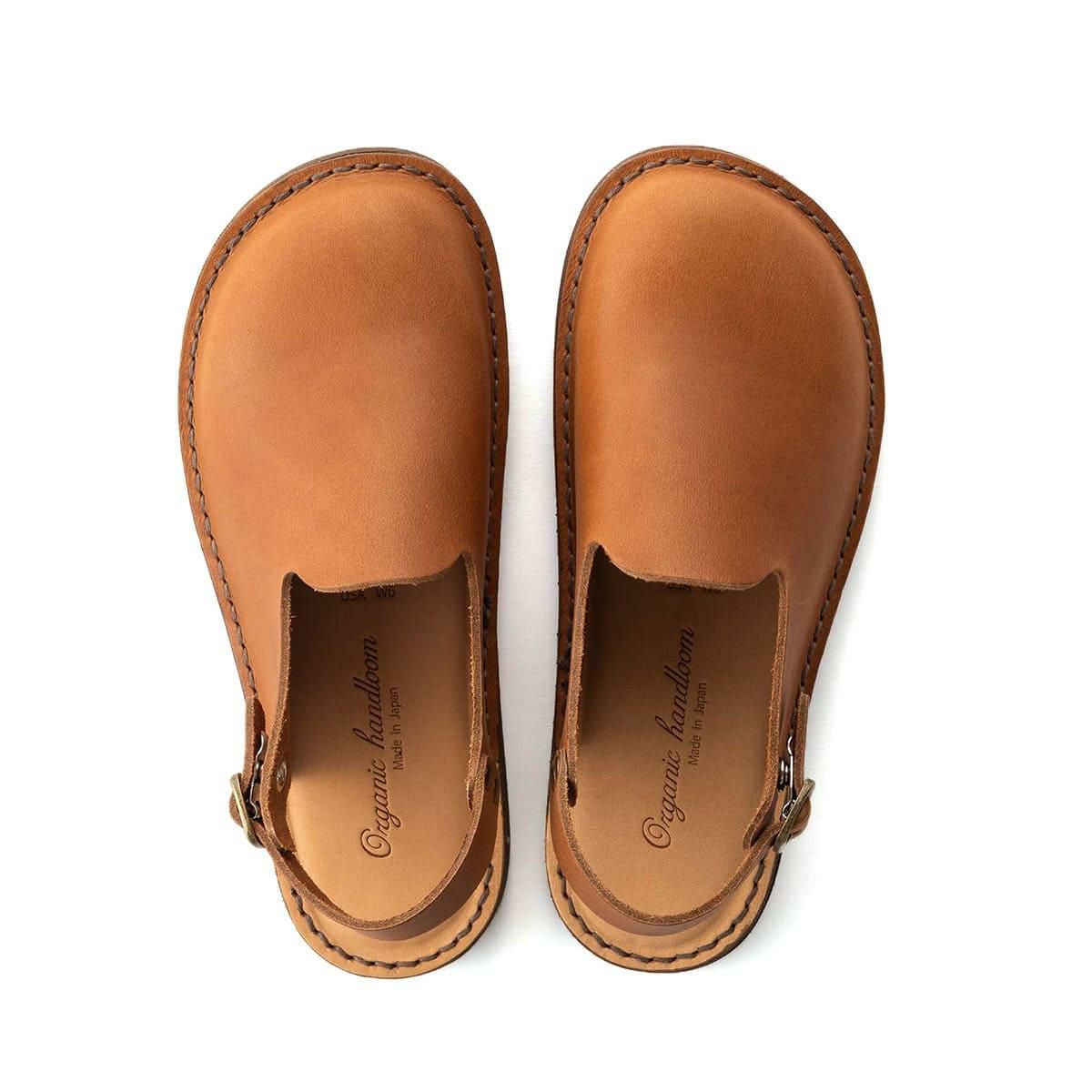 オーガニックハンドルーム メンズ カジュアルシューズ マイセン ブラウン 国産(日本製) ORGANIC HANDLOOM oh007200