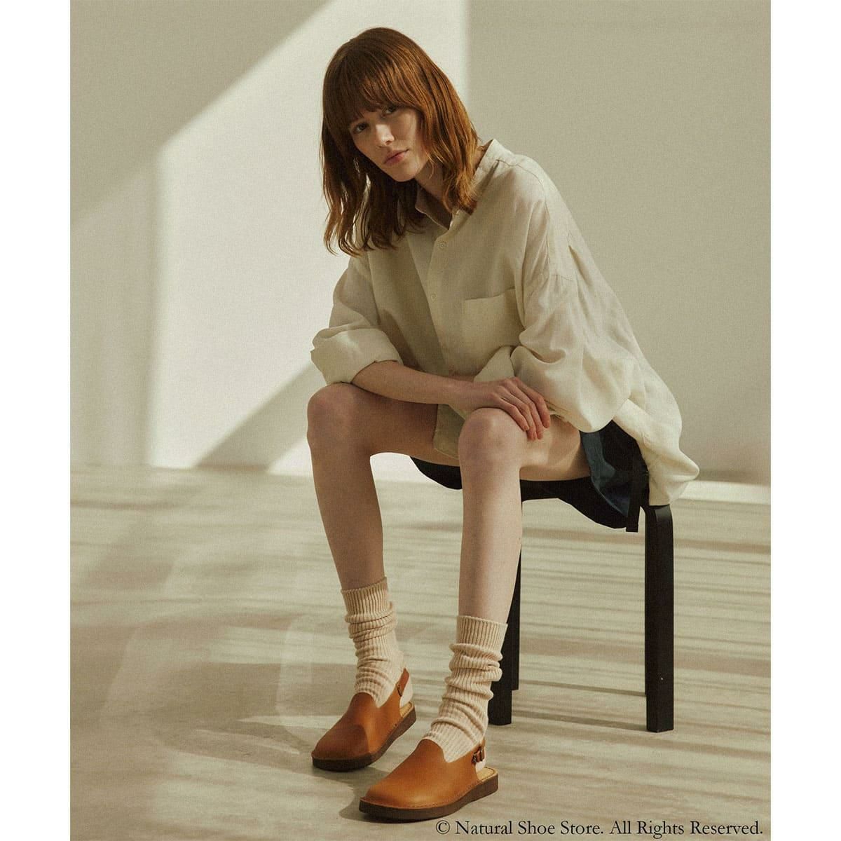 オーガニックハンドルーム メンズ カジュアルシューズ マイセン ブラウン 国産(日本製) ORGANIC HANDLOOM oh007200