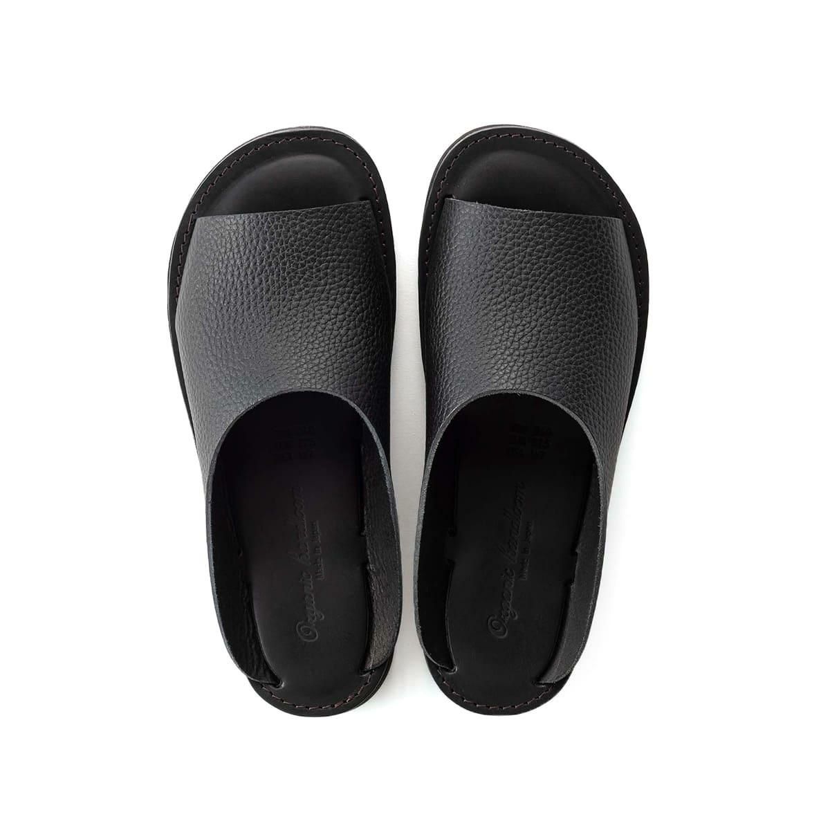 オーガニックハンドルーム メンズ カジュアルシューズ リヒト ブラックシュリンク 国産(日本製) ORGANIC HANDLOOM oh016493