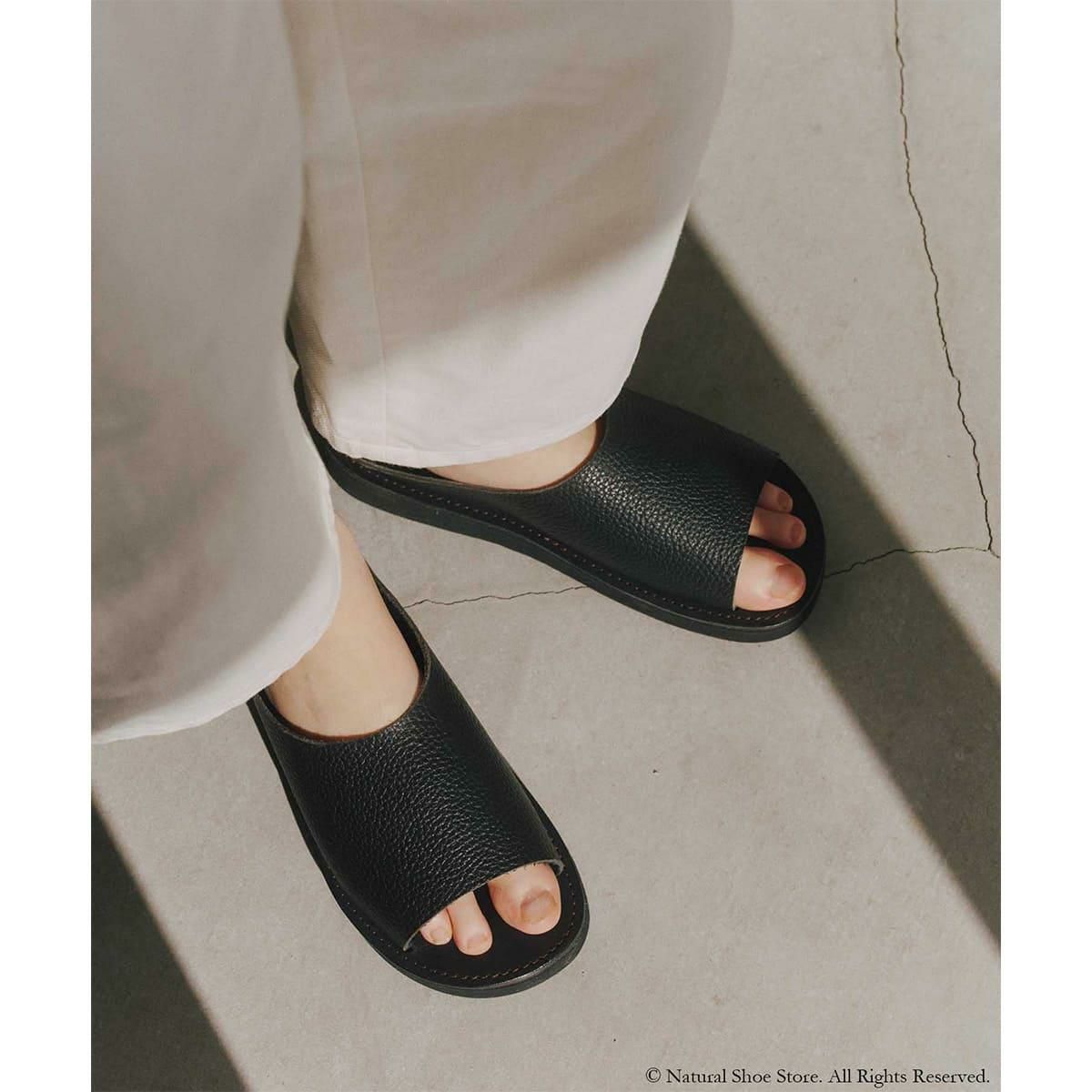 オーガニックハンドルーム メンズ カジュアルシューズ リヒト ブラックシュリンク 国産(日本製) ORGANIC HANDLOOM oh016493