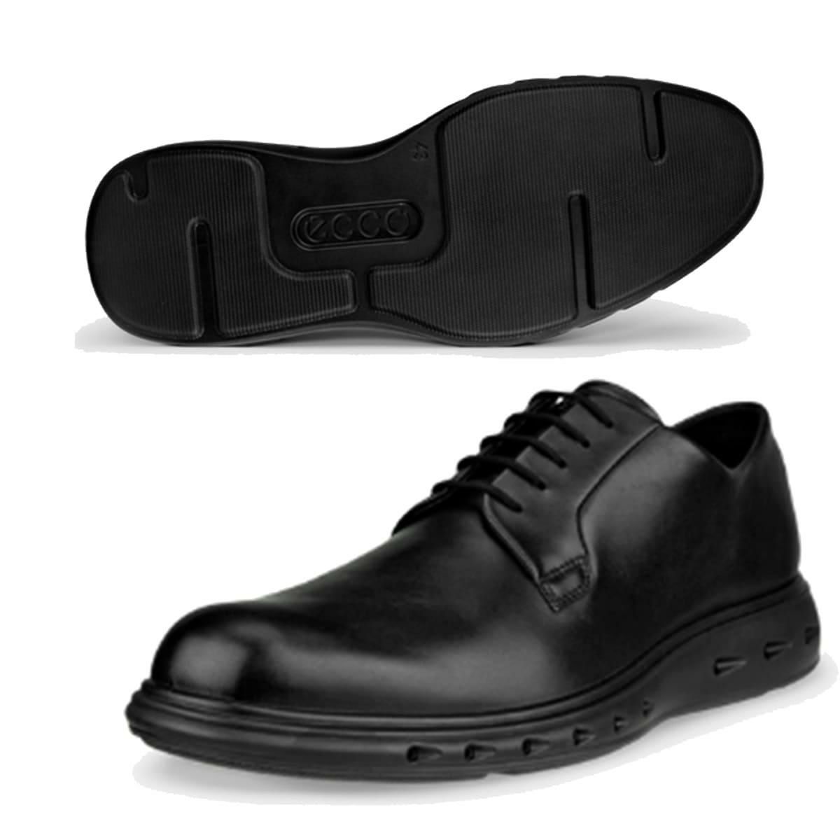 エコー メンズ ドレスシューズ ハイブリッド720 ブラック ココアブラウン ECCO 524704