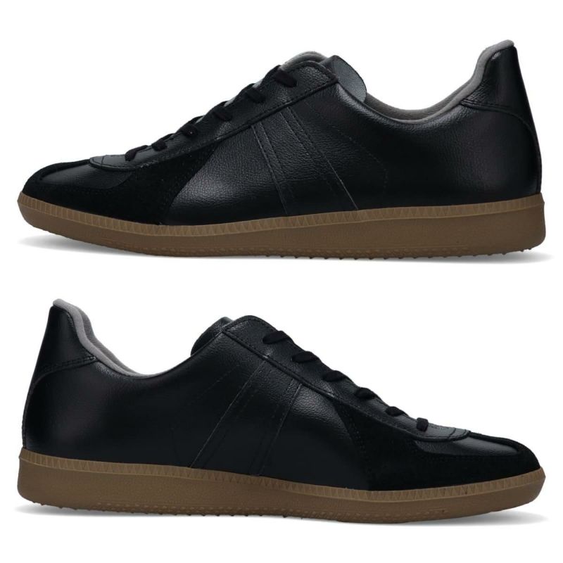 ジャーマントレーナー レディース スニーカー ホワイト ブラック GEAMAN TRAINER 1183