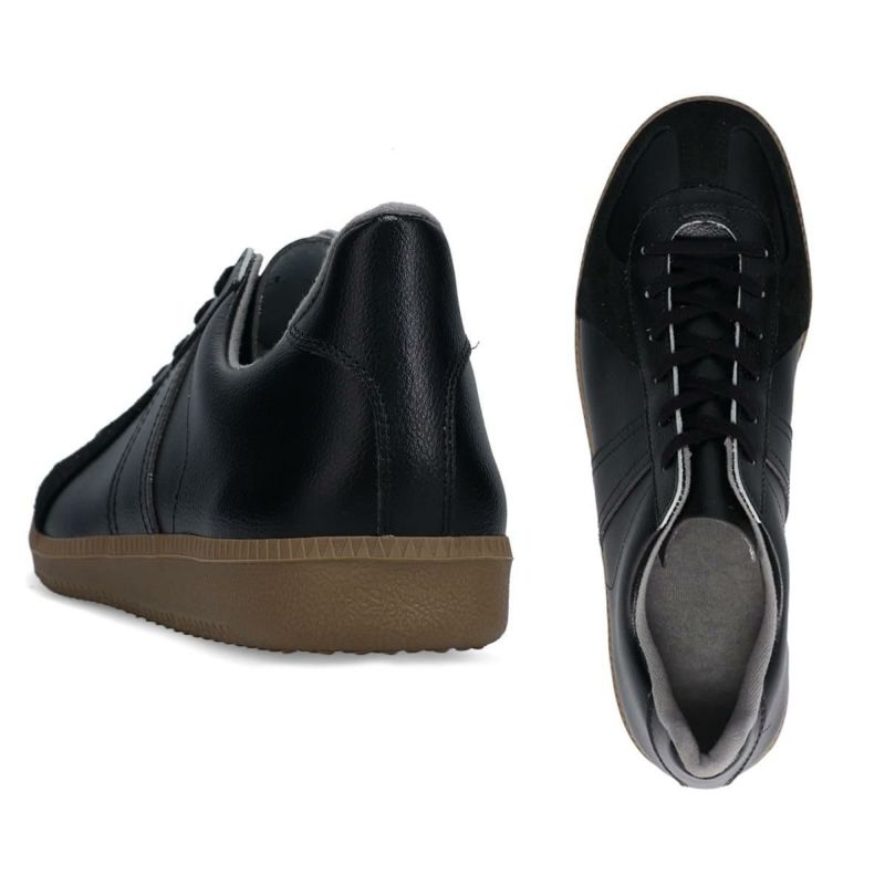 ジャーマントレーナー レディース スニーカー ホワイト ブラック GEAMAN TRAINER 1183