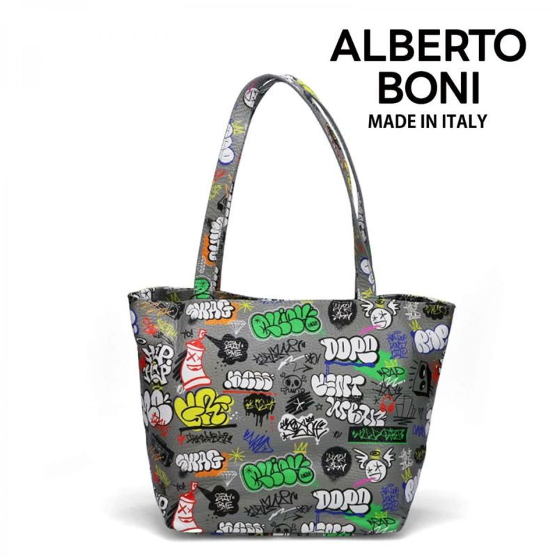 アルベルトボニー ミニトートバッグ イタリア製 ALBERTO BONI alb-9921