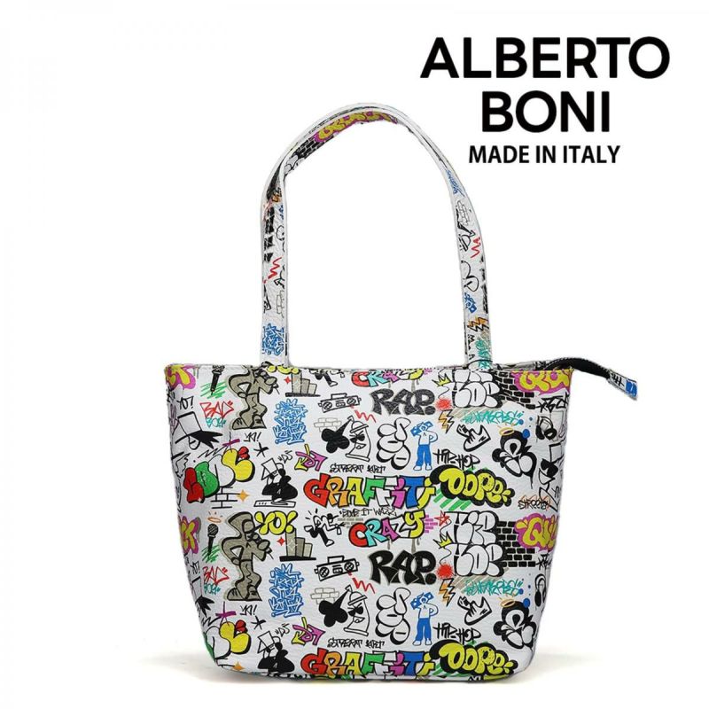 アルベルトボニー ミニトートバッグ イタリア製 ALBERTO BONI alb-9921