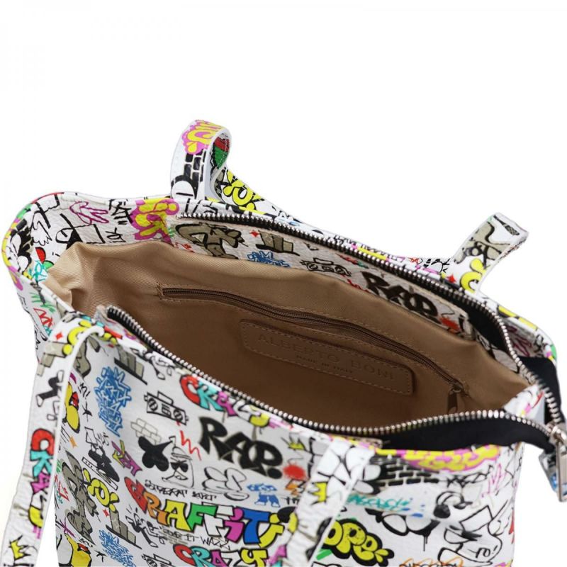 アルベルトボニー ミニトートバッグ イタリア製 ALBERTO BONI alb-9921