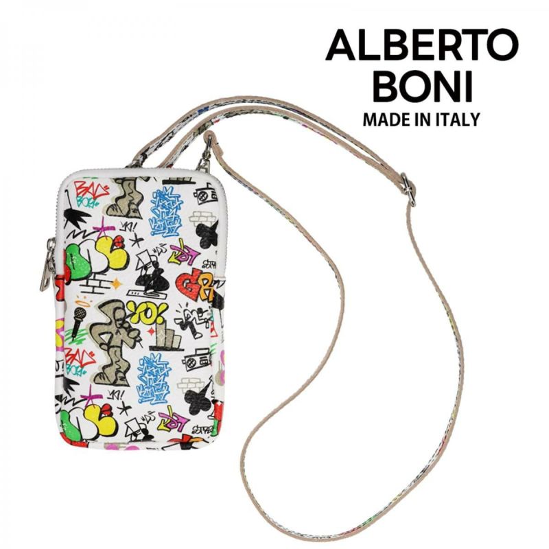 アルベルトボニー バッグ ミニサコッシュ イタリア製 ALBERTO BONI alb-9922