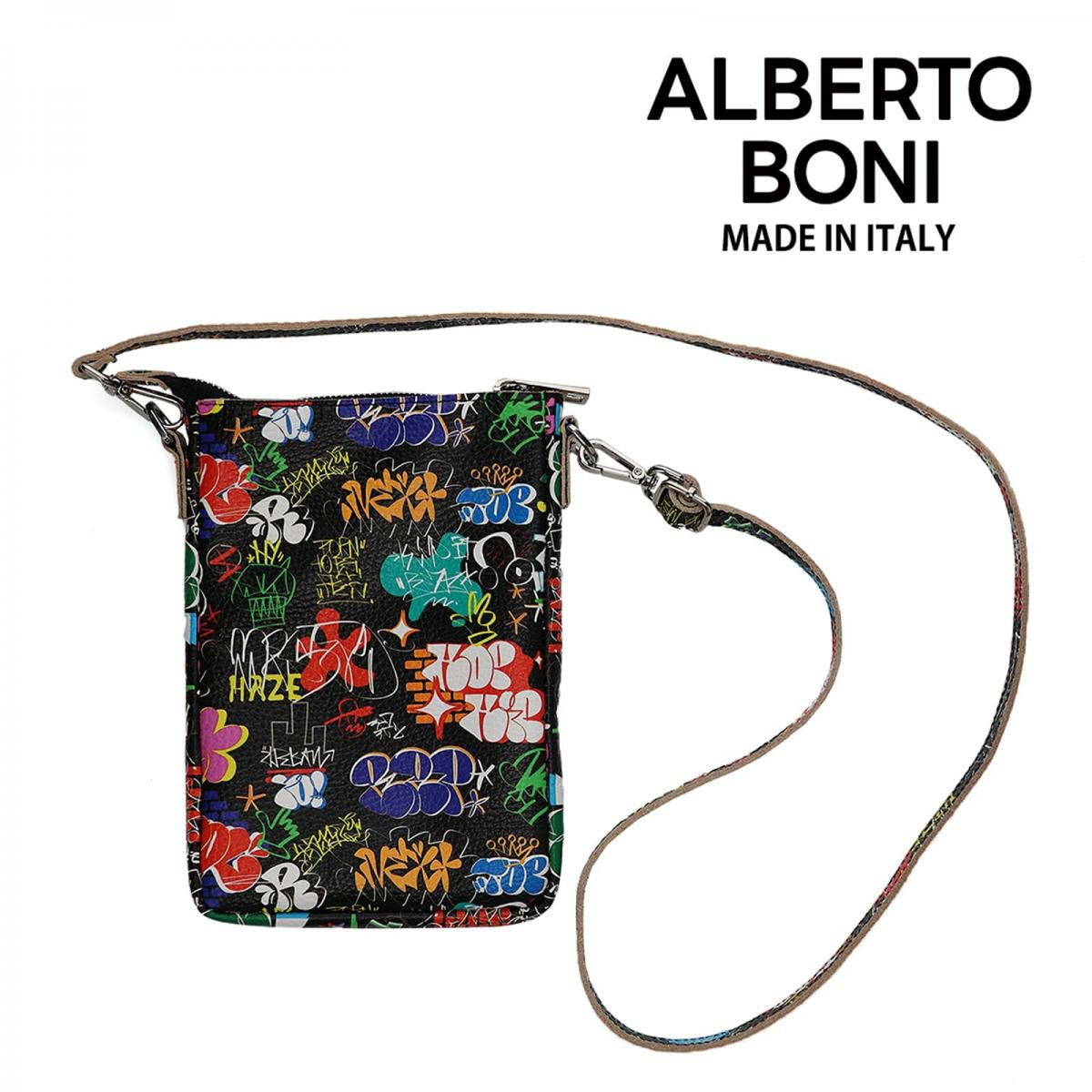 アルベルトボニー バッグ ミニサコッシュ イタリア製 ALBERTO BONI alb-9919