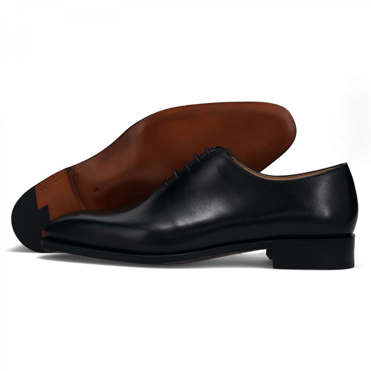 フウガシン メンズ ドレスシューズ ホールカット ブラック FUGASHIN fdm4107