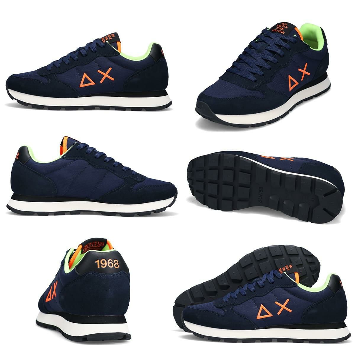 サンシックスティーエイト メンズ スニーカー トムフルオ SUN68 sun251-z102