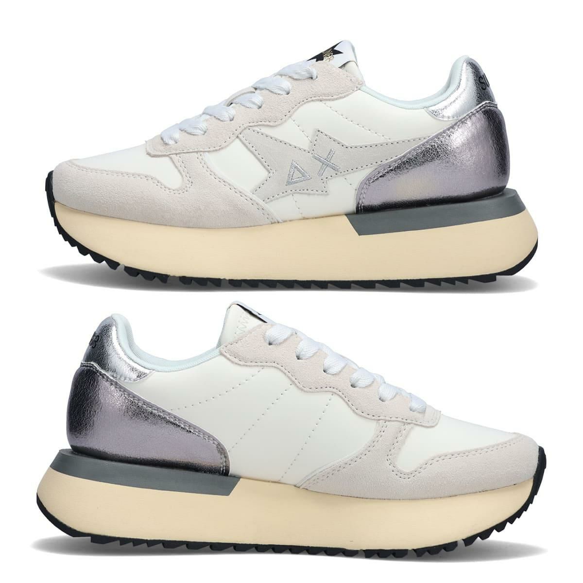 サンシックスティーエイト レディース ビッグスターガールバックシルバー SUN68 sun251-z222