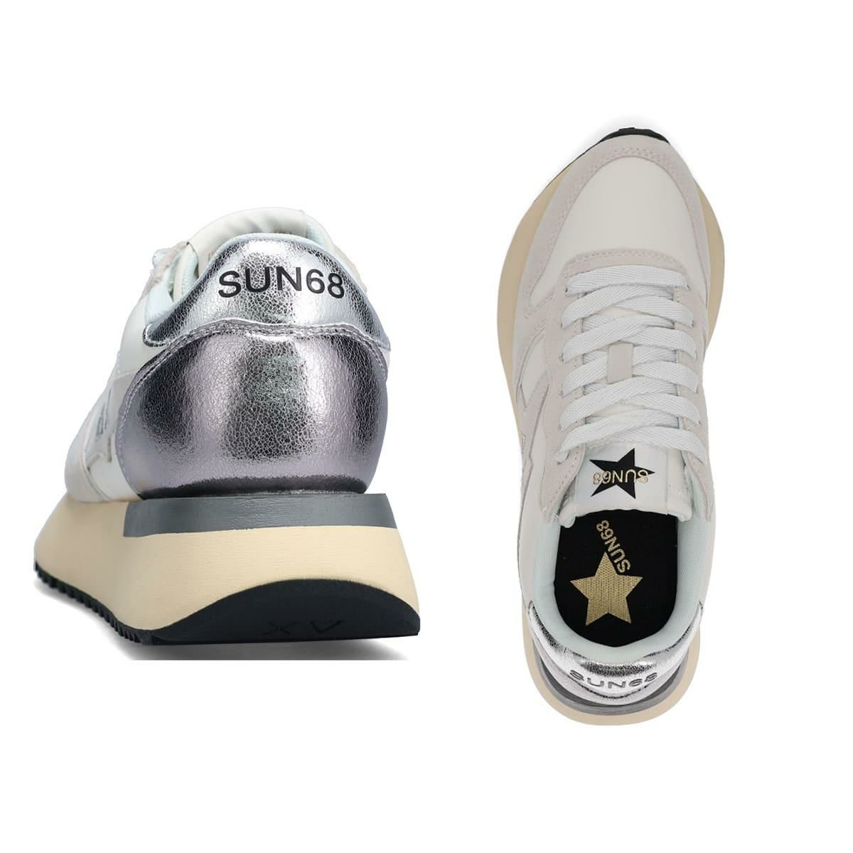 サンシックスティーエイト レディース ビッグスターガールバックシルバー SUN68 sun251-z222