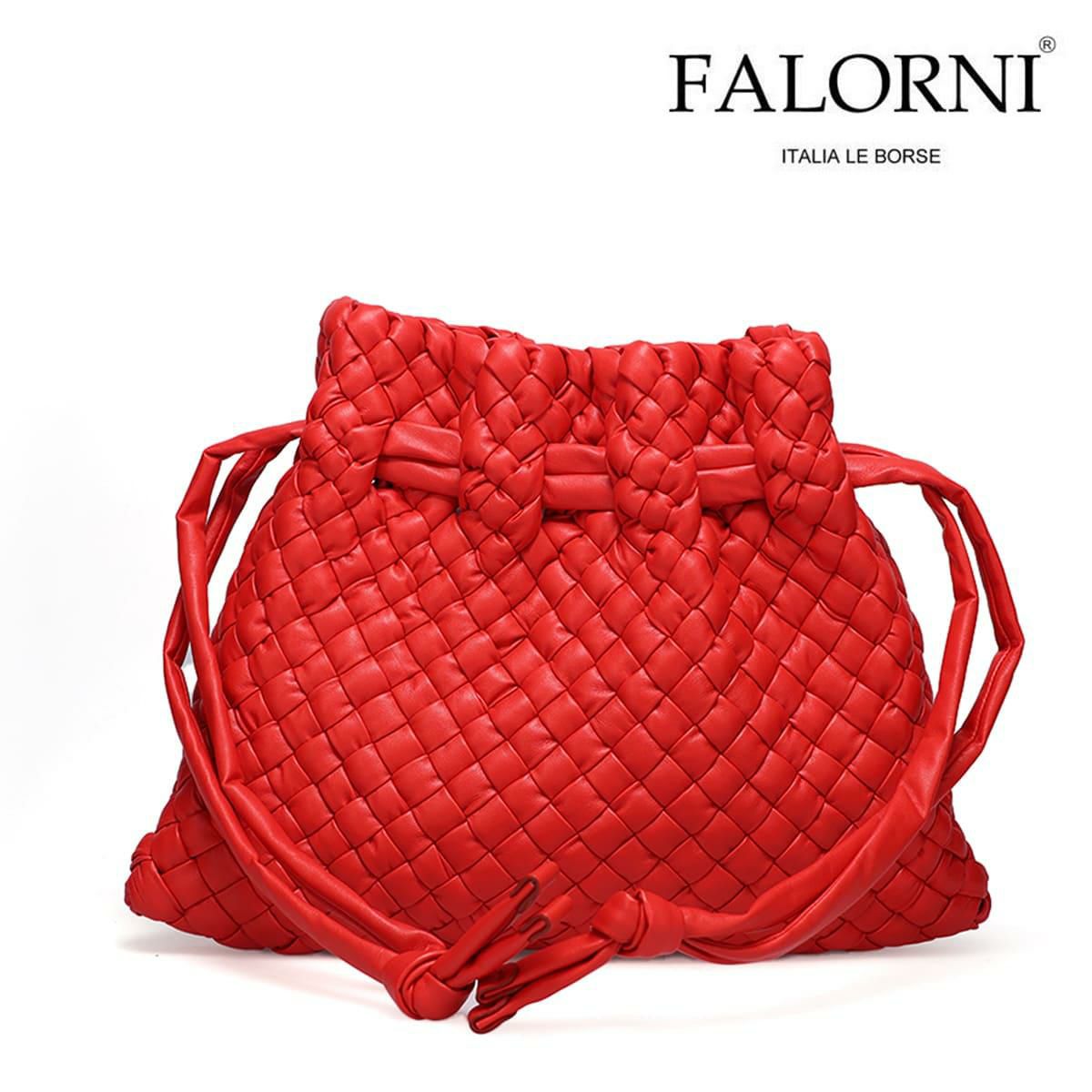 ファロルニ バッグ 巾着 イタリア製 FALORNI 3299