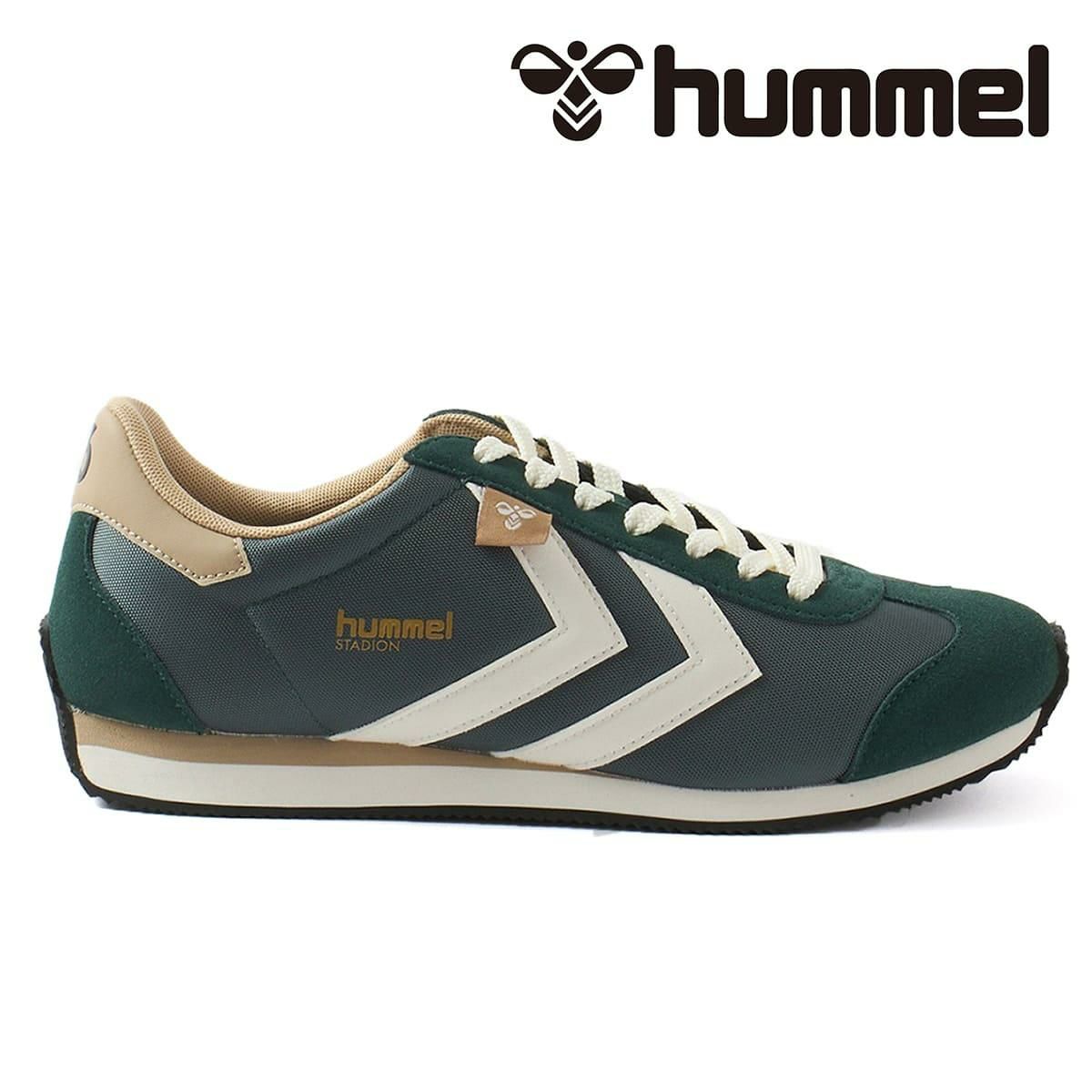 ヒュンメル メンズ スニーカー スタディオンナイロン hummel hm229741