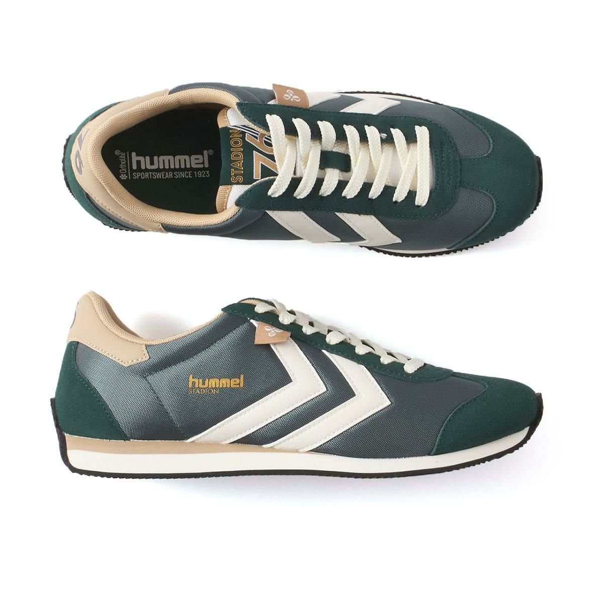 ヒュンメル メンズ スニーカー スタディオンナイロン hummel hm229741