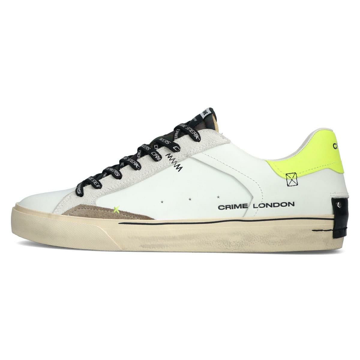 クライムロンドン メンズ スニーカー ディストレス デコンストラクト イタリア製 CRIME LONDON 11031aa8-10