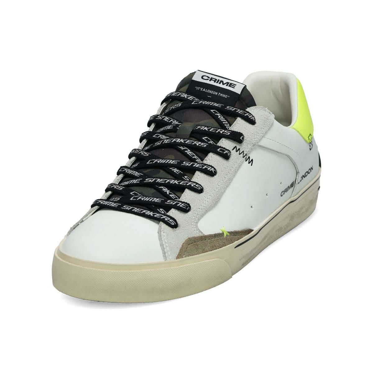 クライムロンドン メンズ スニーカー ディストレス デコンストラクト イタリア製 CRIME LONDON 11031aa8-10