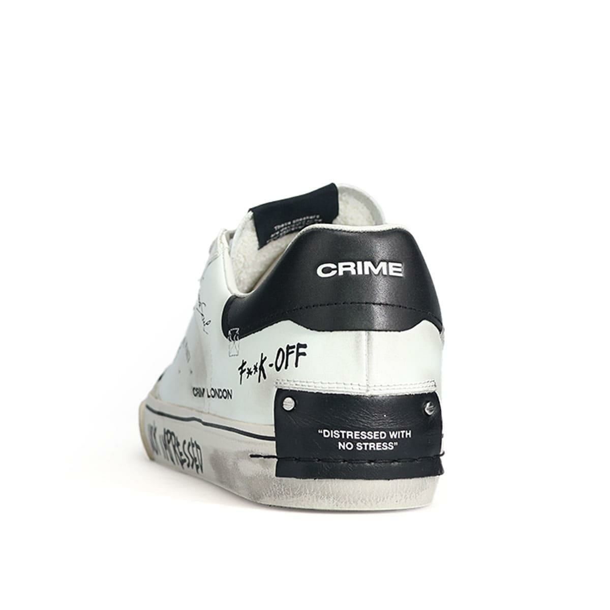 クライムロンドン メンズ スニーカー ディストレス デコンストラクト イタリア製 CRIME LONDON 11033aa8-10