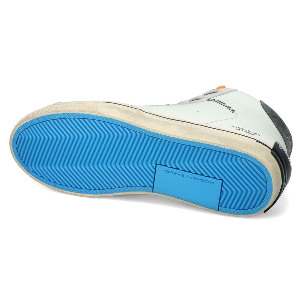 クライムロンドン メンズ スニーカー ディストレスト 2.0 ハイ イタリア製 CRIME LONDON 11051aa8-10