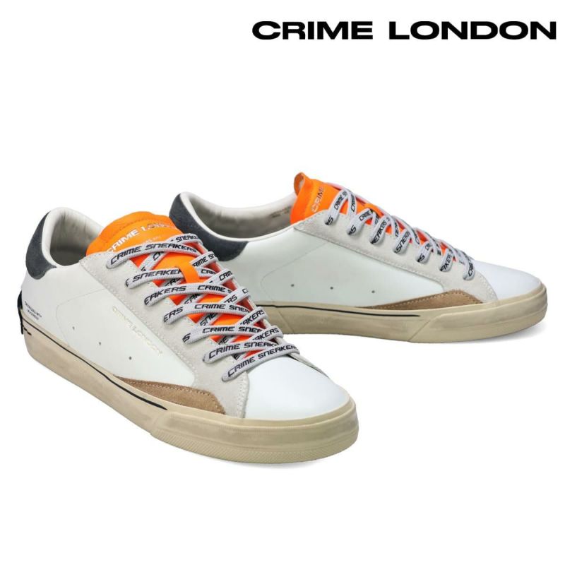 クライムロンドン メンズ スニーカー ディストレスト 2.0 イタリア製 CRIME LONDON 11073aa8-10