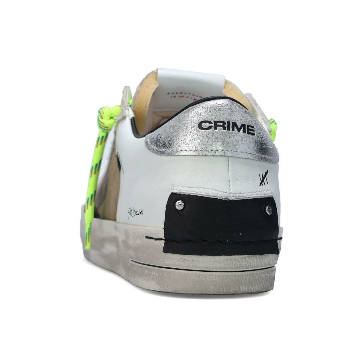 クライムロンドン メンズ スニーカー スケートデラックス イタリア製 CRIME LONDON 11100aa8-68