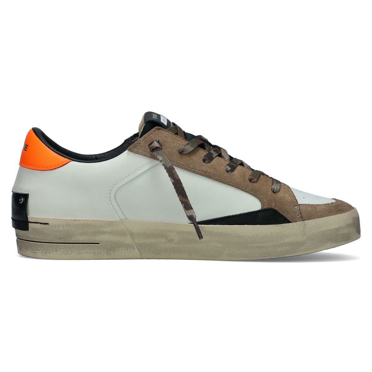 クライムロンドン メンズ スニーカー スケートデラックス イタリア製 CRIME LONDON 11106aa8-10