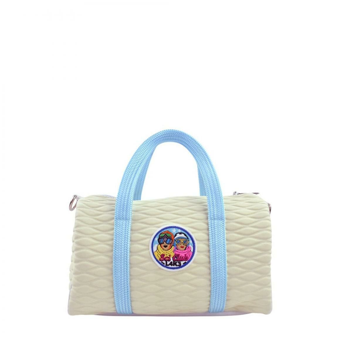  [レーク L4K3] バッグ ボストンミクロ ブロンド イタリア製 boc-1181pa