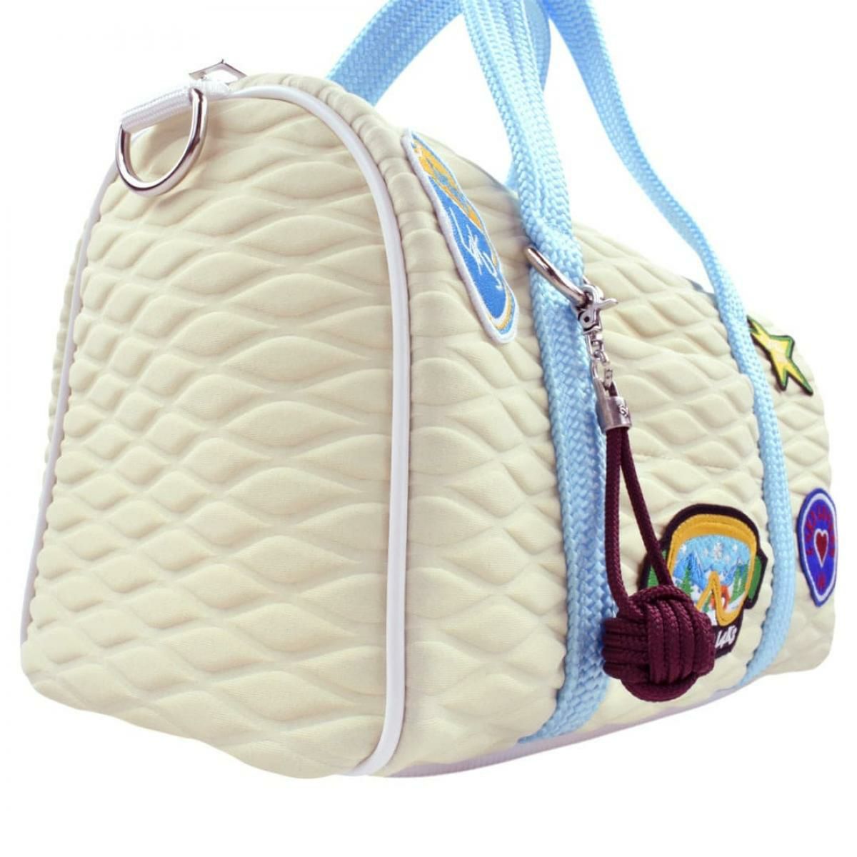  [レーク L4K3] バッグ ボストンミクロ ブロンド イタリア製 boc-1181pa