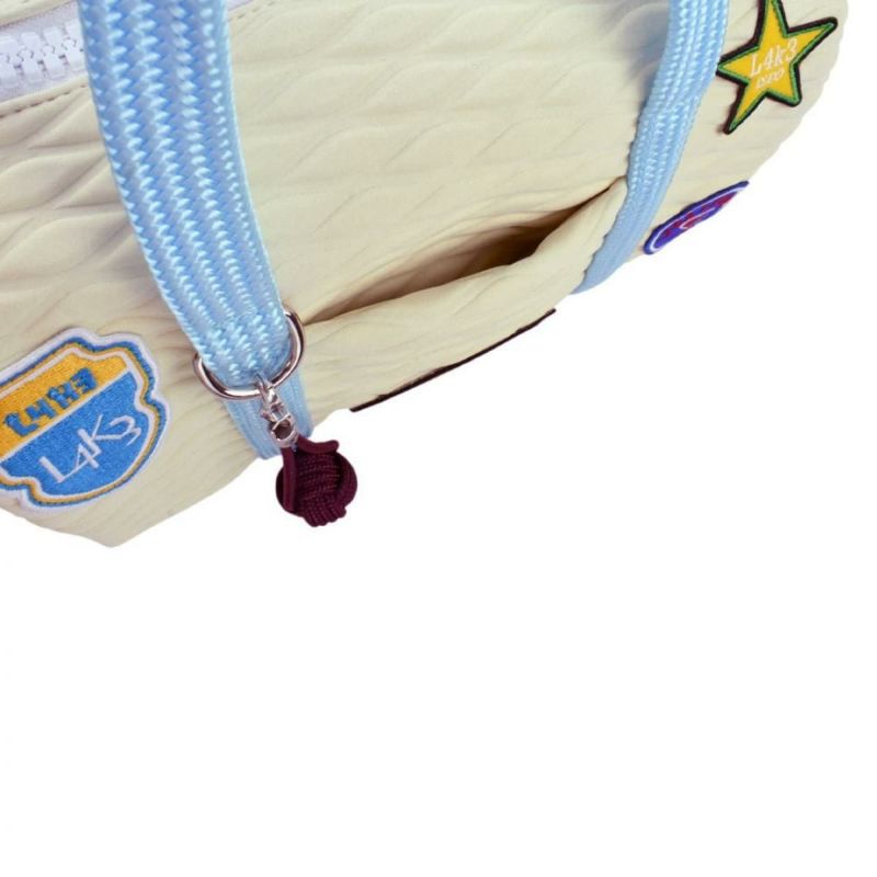  [レーク L4K3] バッグ ボストンミクロ ブロンド イタリア製 boc-1181pa