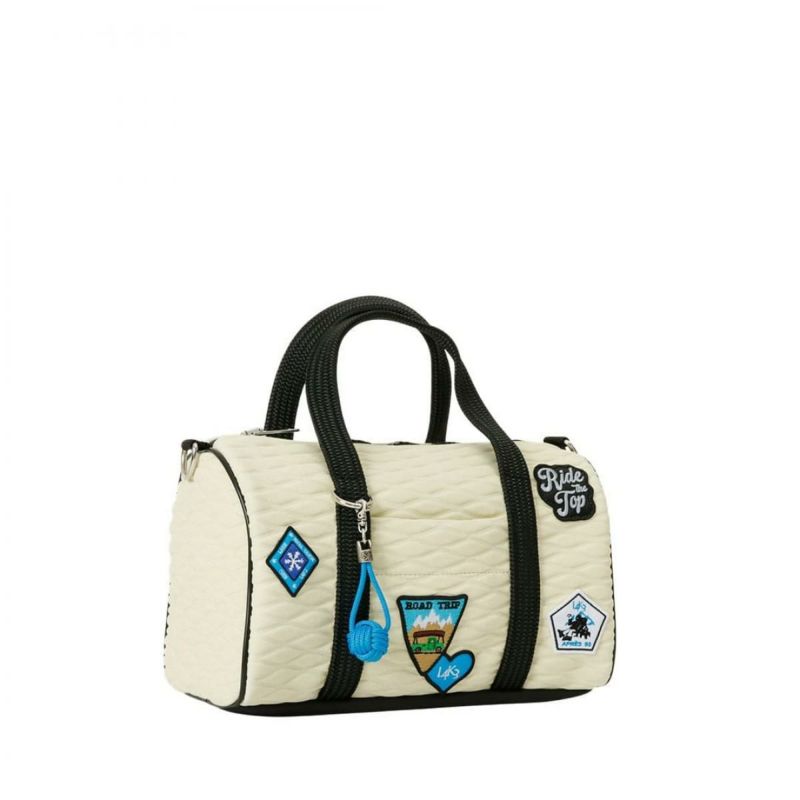  [レーク L4K3] バッグ ボストンミクロ ブロンド イタリア製 boc-1182pa 3