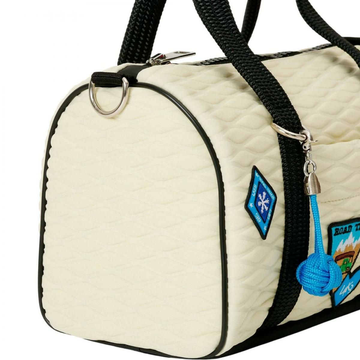  [レーク L4K3] バッグ ボストンミクロ ブロンド イタリア製 boc-1182pa 5